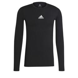 Techfit lang ærme, sort GU7339